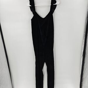 Nwt Hatch the nines maternity jumpsuit velvet black small pregnancy romper pants